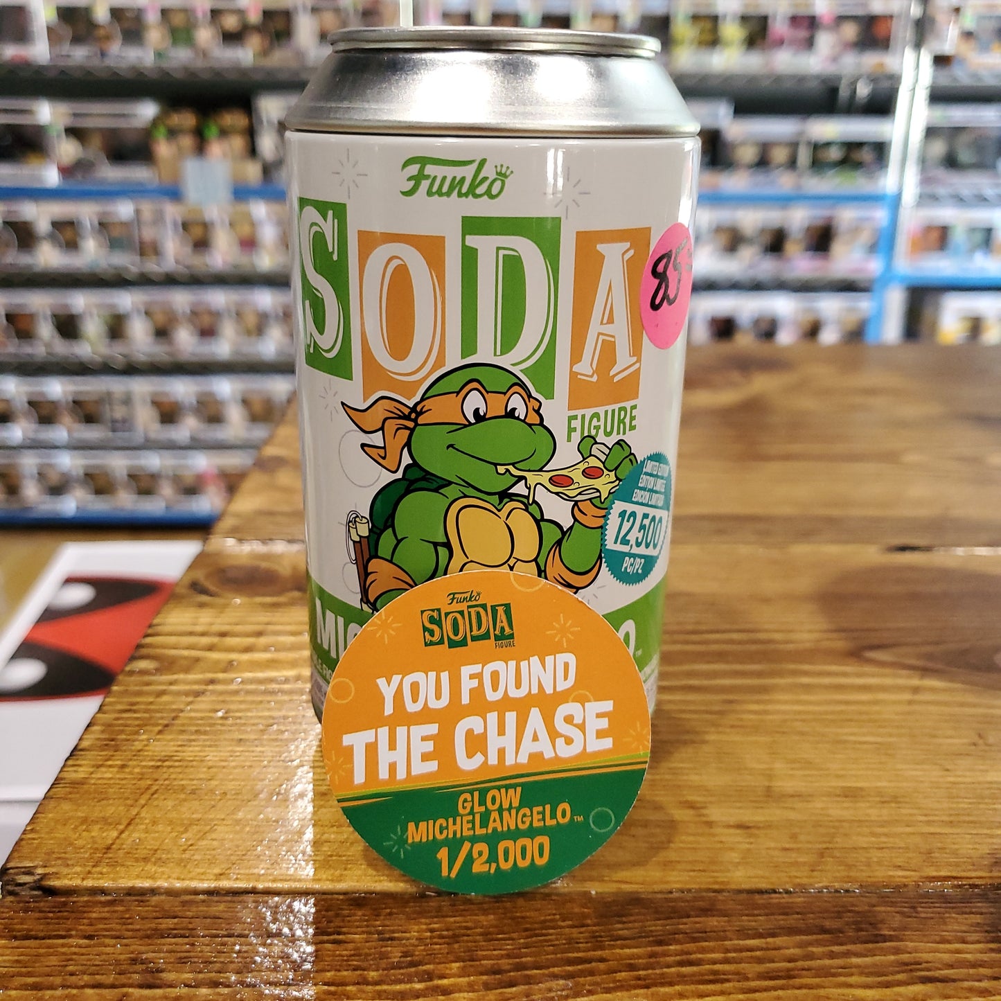 Vinyl Soda TMNT Michelangelo sealed Mystery Funko figure