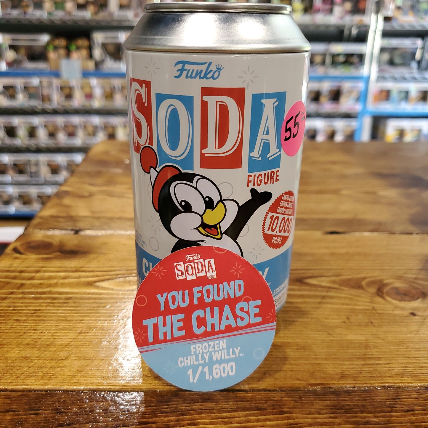 Vinyl Soda Chilly Willy Mystery Funko figure