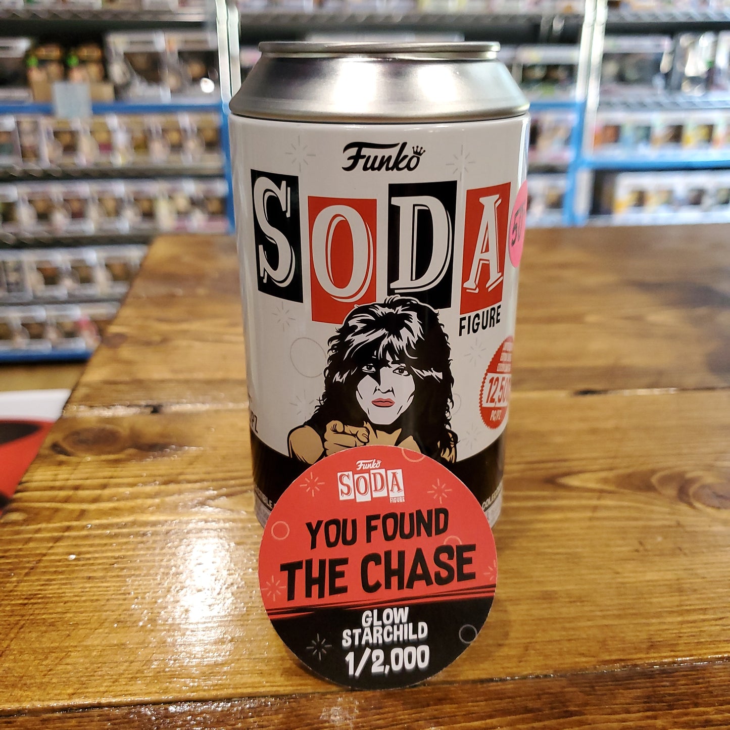 Vinyl Soda KISS Starchild Mystery Funko figure