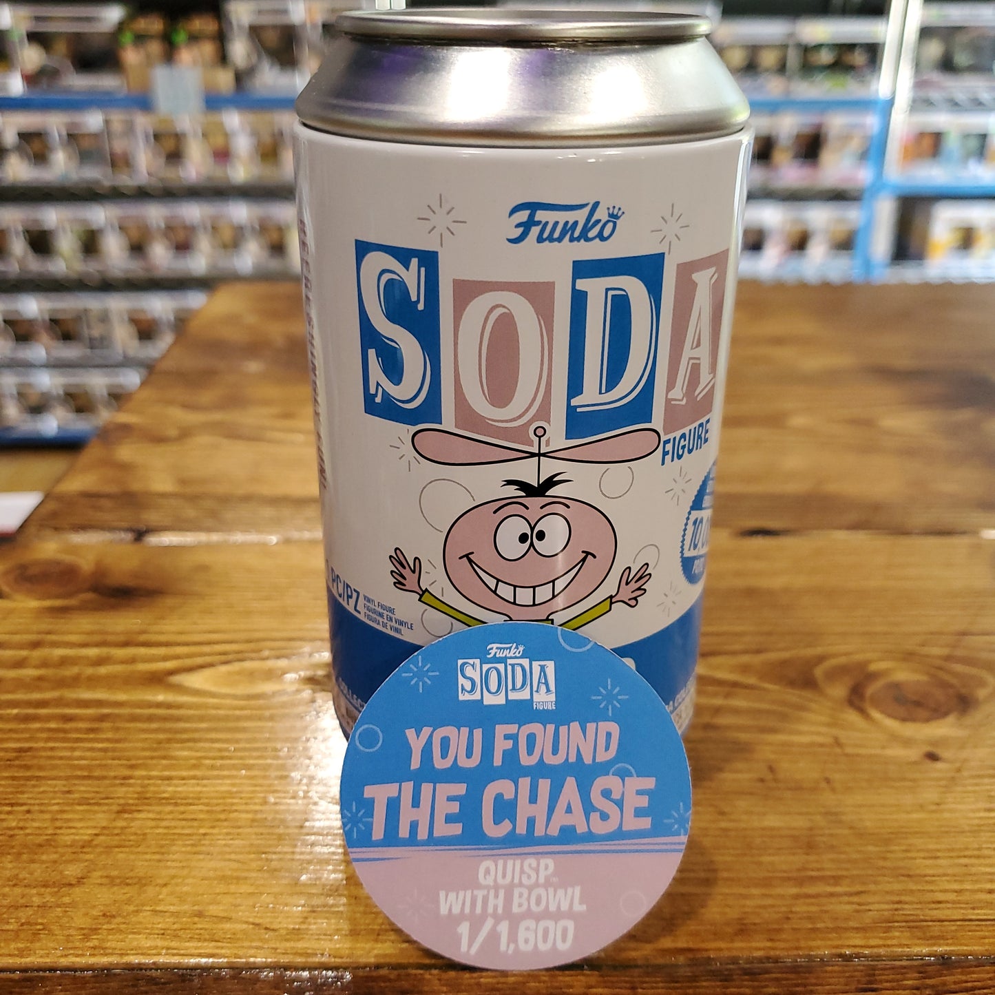Vinyl Soda Quaker Oats Quisp Mystery Funko figure