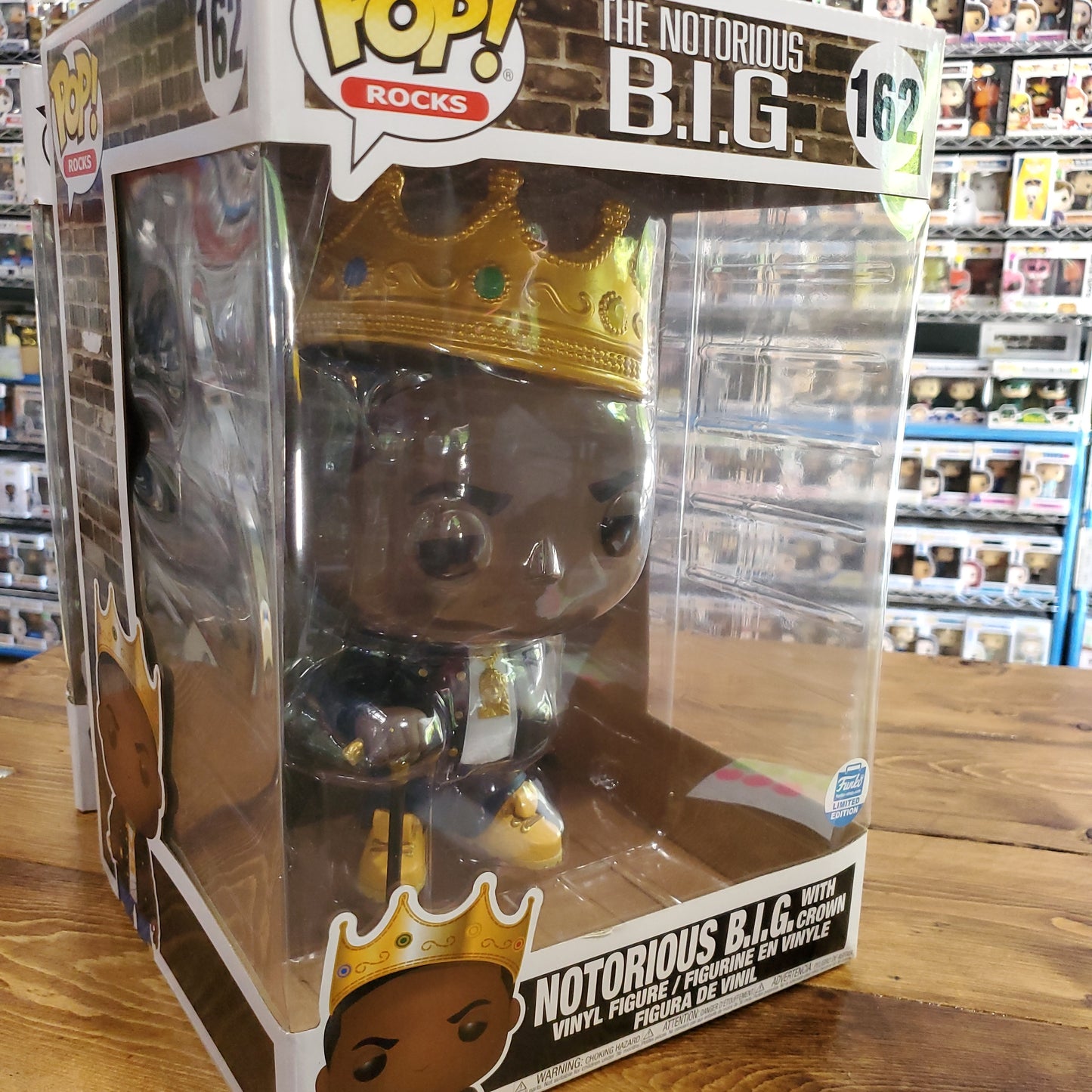 Notorious B.I.G. - 10-inch Exclusive Funko Pop! Vinyl Figure (Rocks)