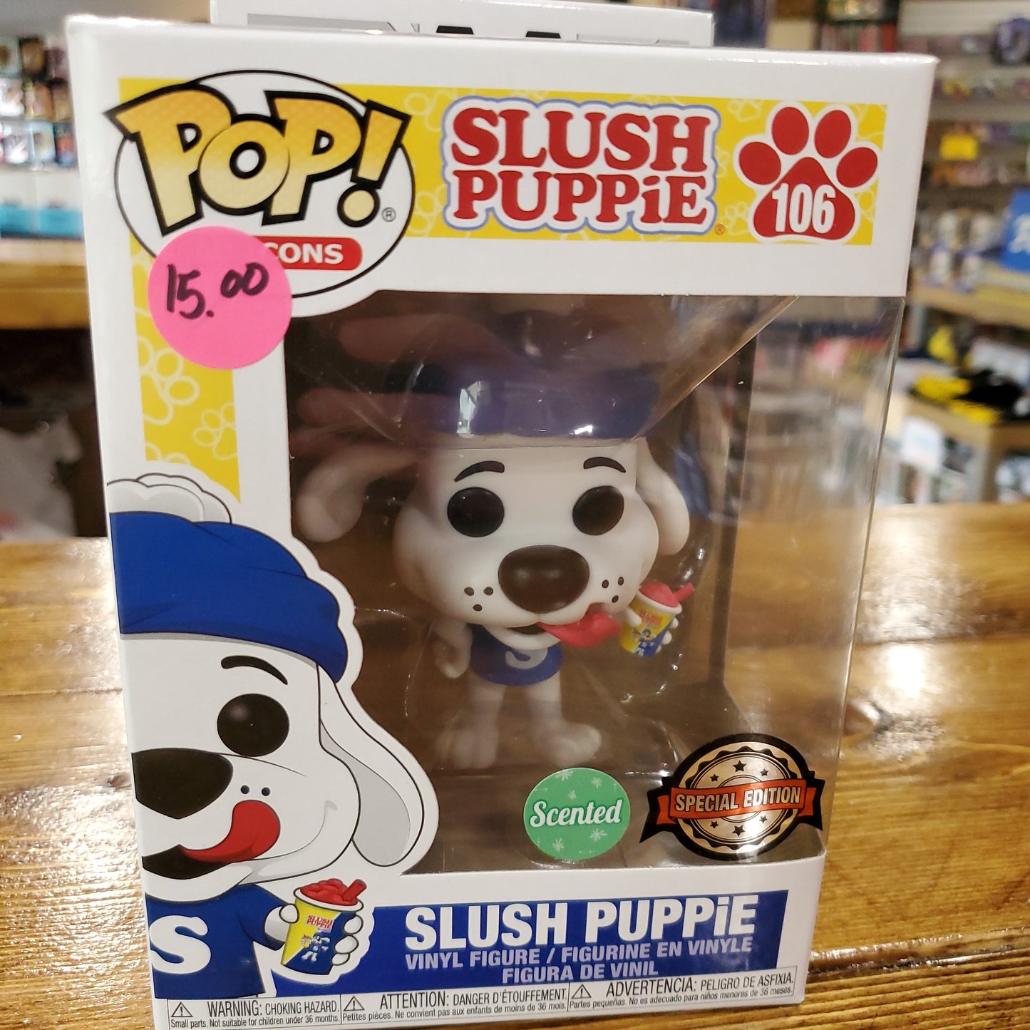 Ad Icons Slush Puppie Scented exclusive Funko Pop! Vinyl figure