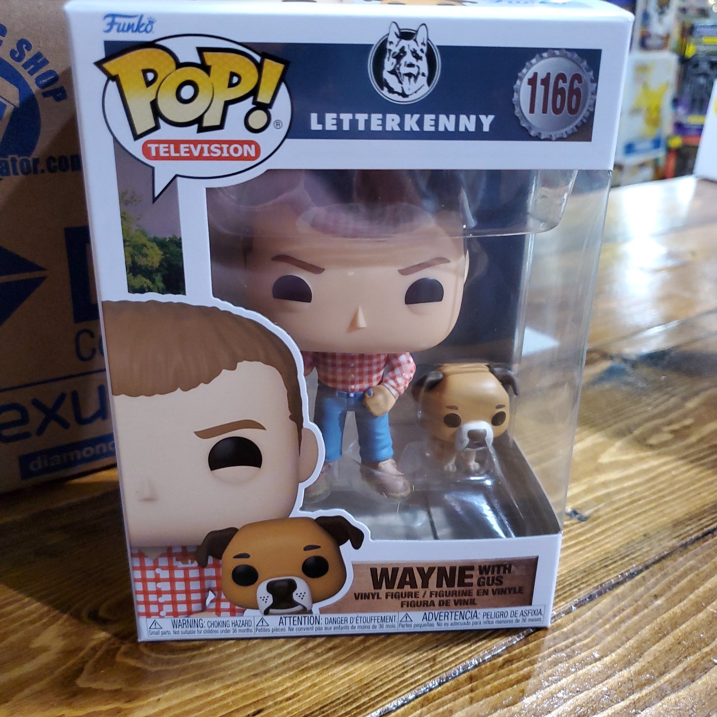 Letterkenny Wayne with Gus Funko Pop! Vinyl figure television