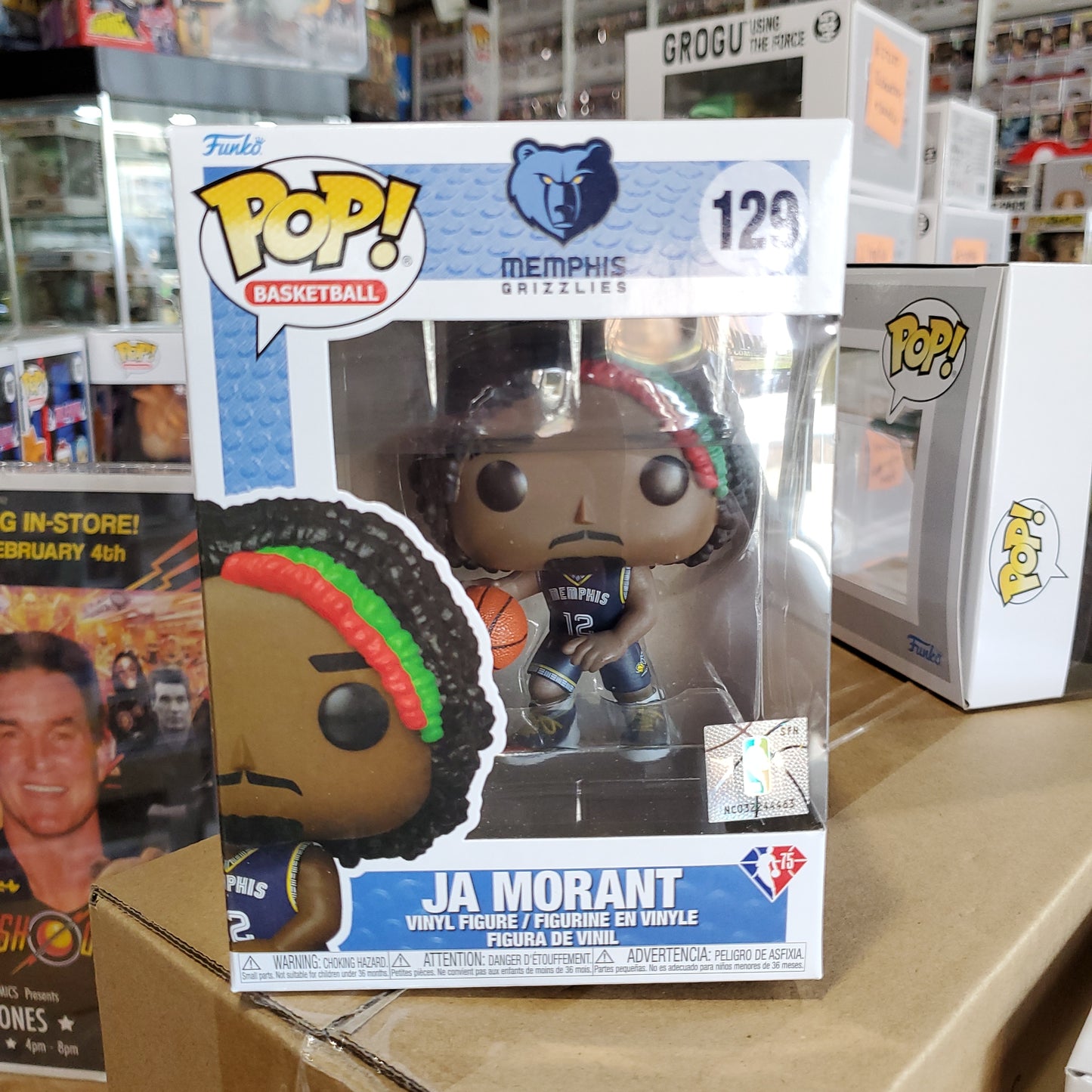 Memphis Grizzlies - Ja Morant - Funko Pop! Vinyl Figure Sports