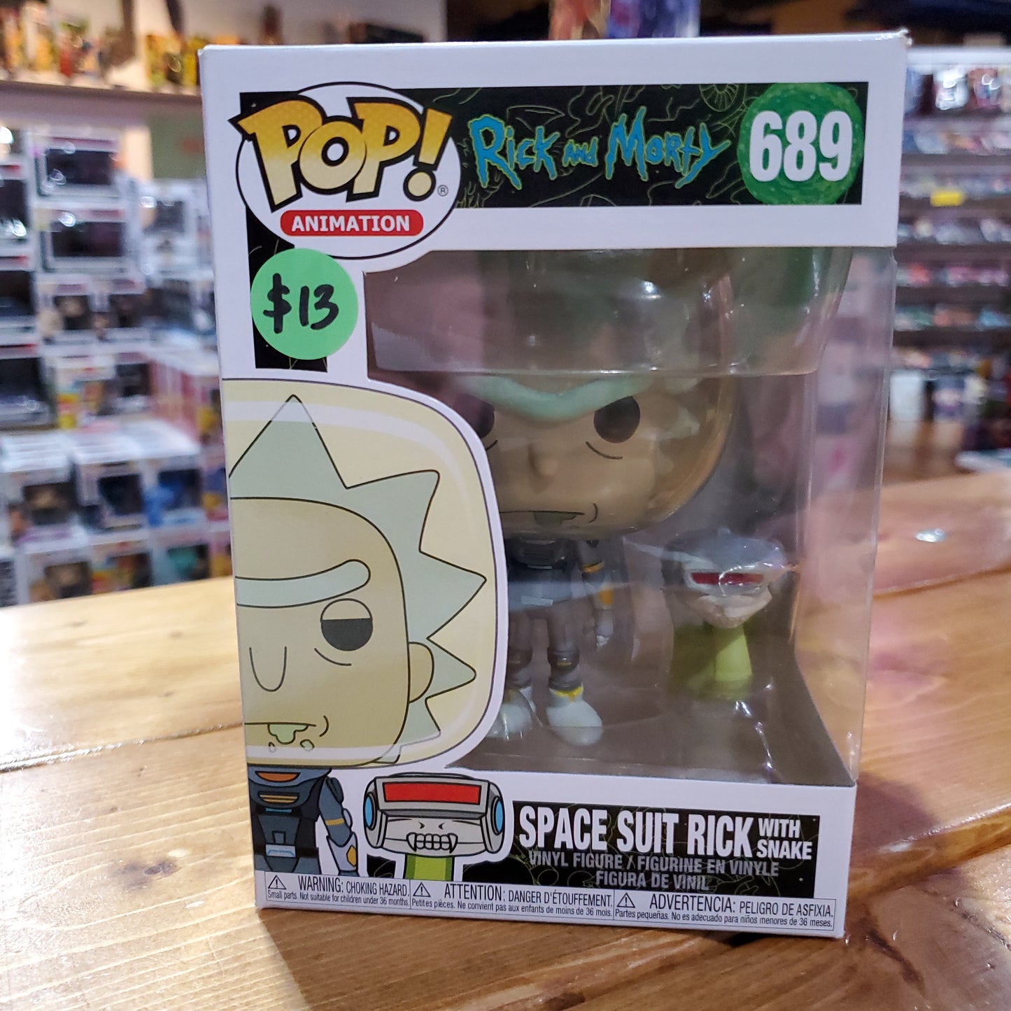 Rick Morty Space Suit RICK Funko Pop! Vinyl figure store anime