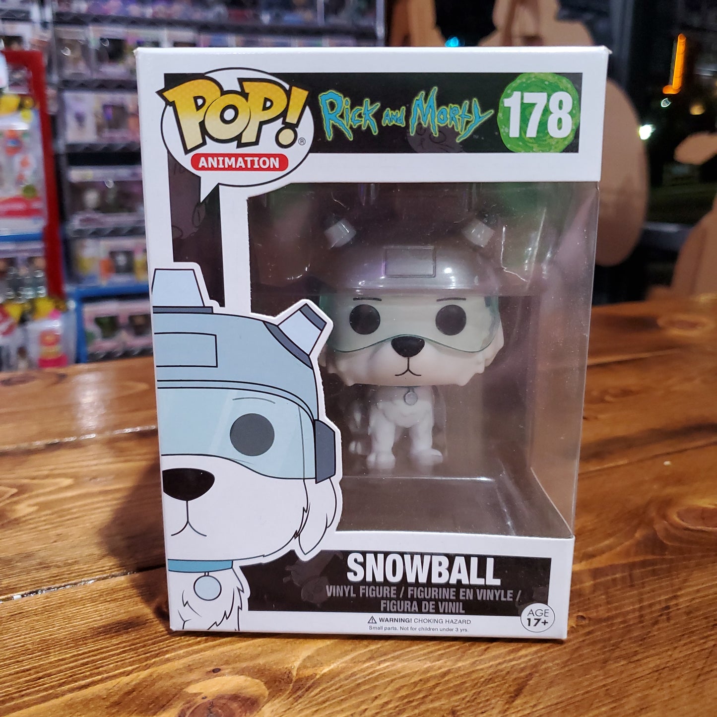 Rick & Morty - Snowball 178 - Funko Pop! Vinyl figure anime