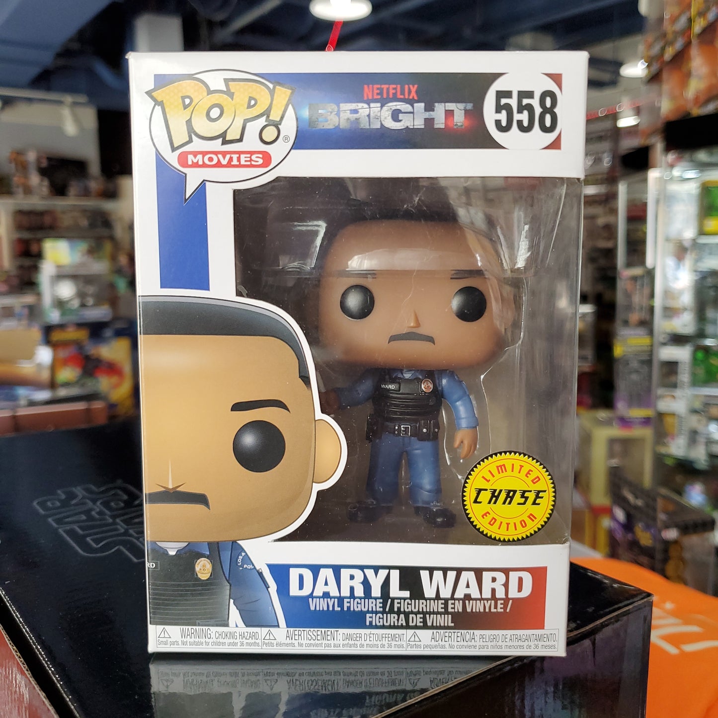 Daryl Ward (Chase) - Netflix Bright - Funko Pop! Vinyl figure movies