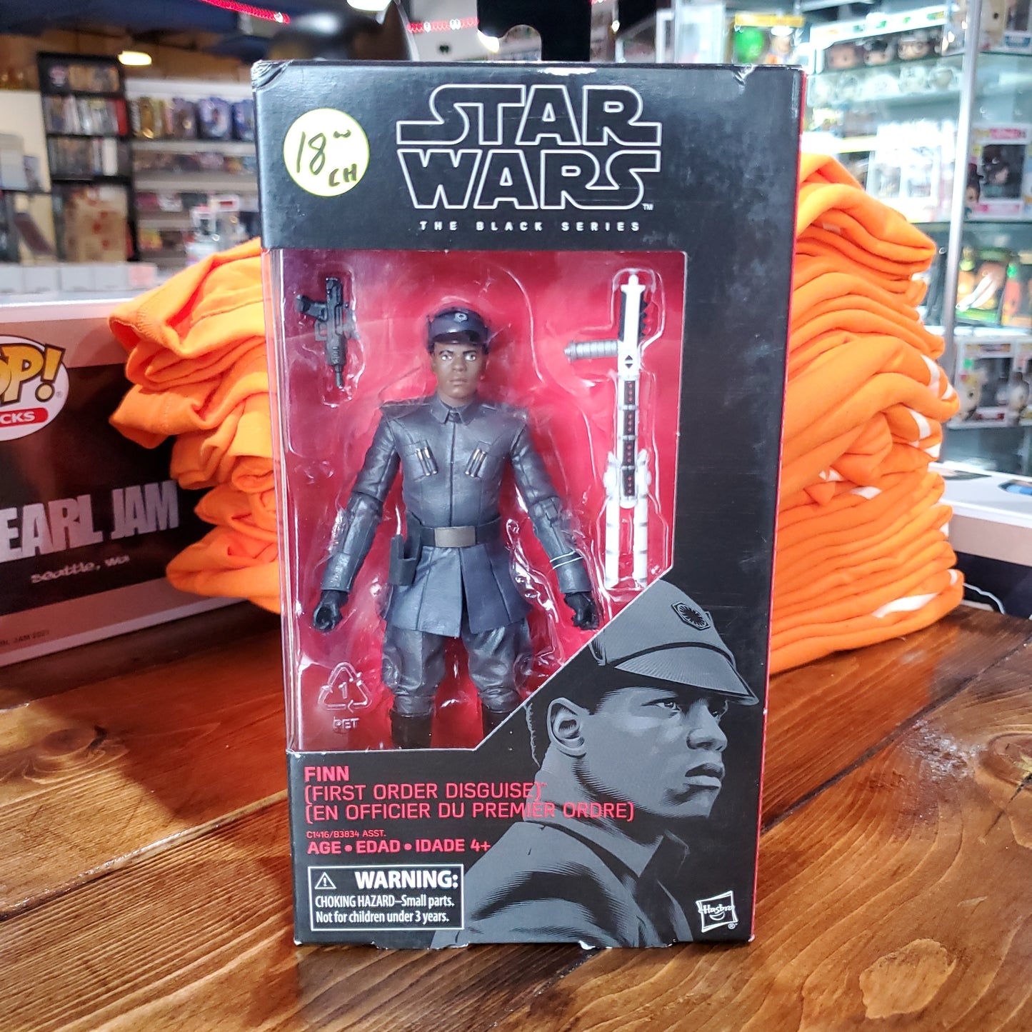 Star Wars Black Series - Finn (First Order Disguise) action figure