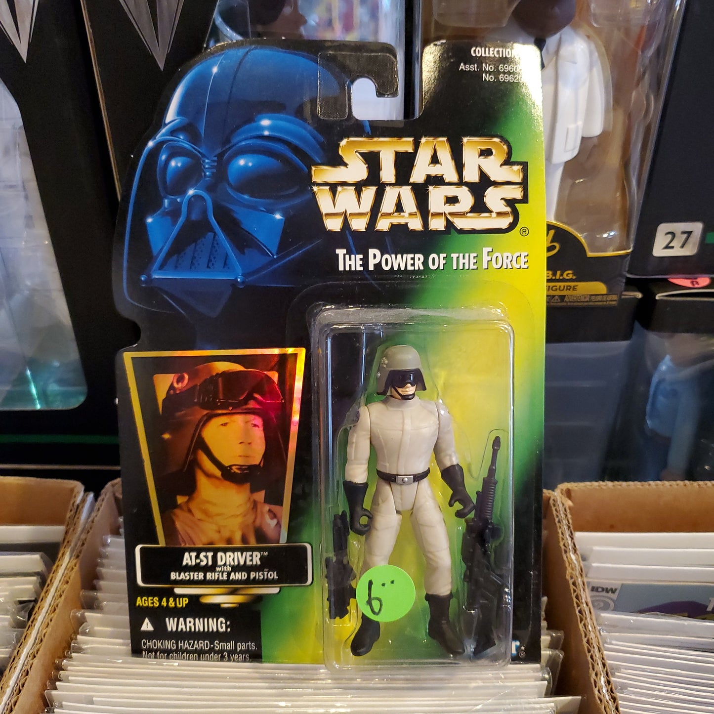Star Wars: Power of the Force - AT-ST Driver - Hasbro Action Figure