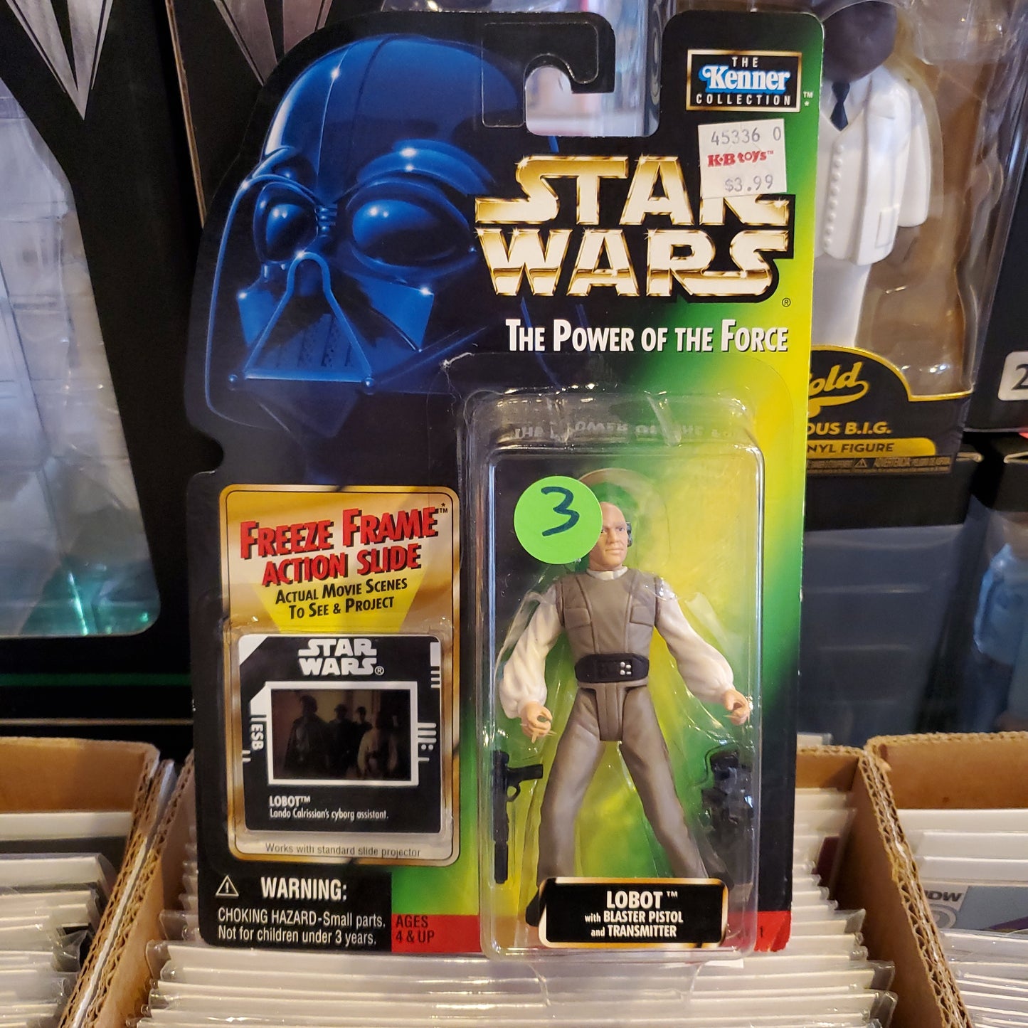 Star Wars: Power of the Force - Lobot - Hasbro Action Figure
