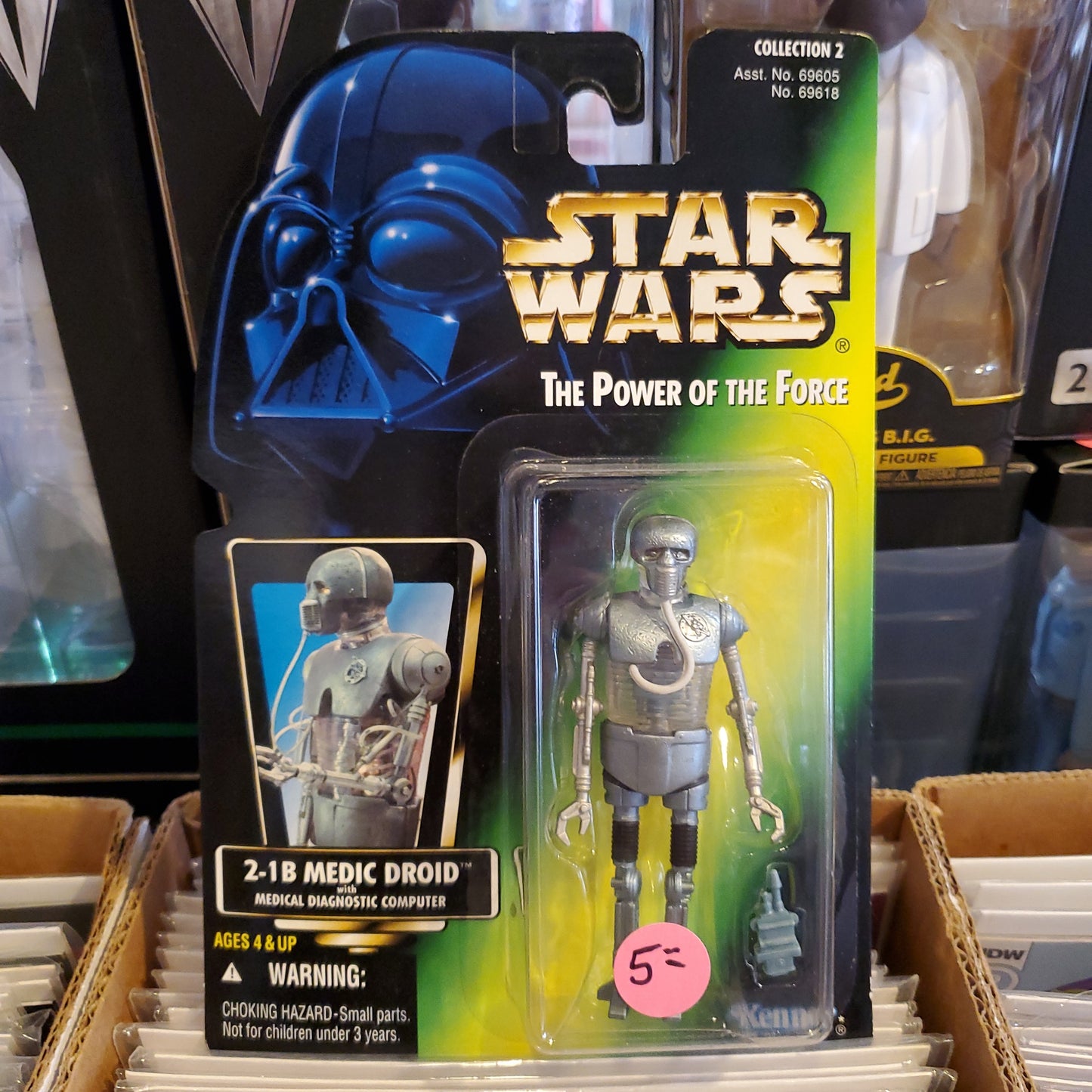 Star Wars: Power of the Force - 2-1B Medic Droid - Hasbro Action Figure