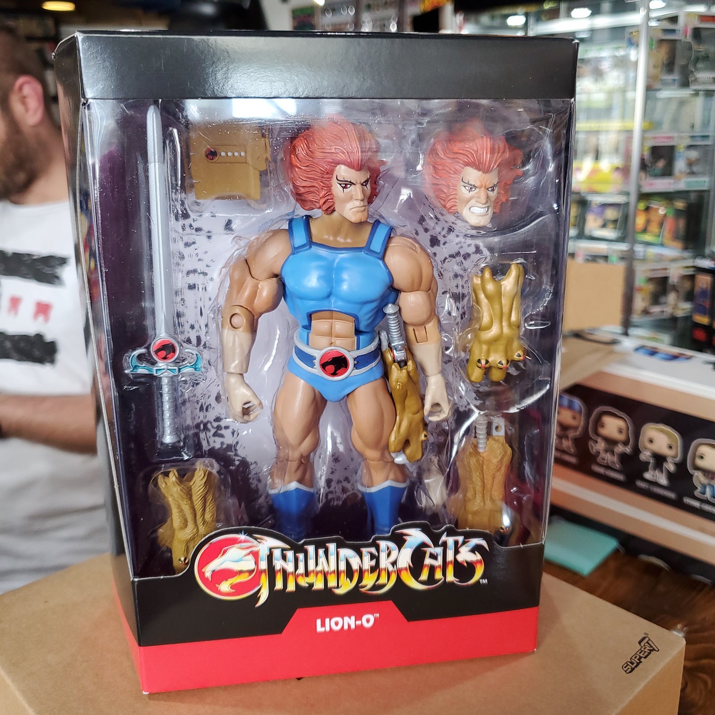 Lion-O - Thundercats Figure - Super 7 Ultimates