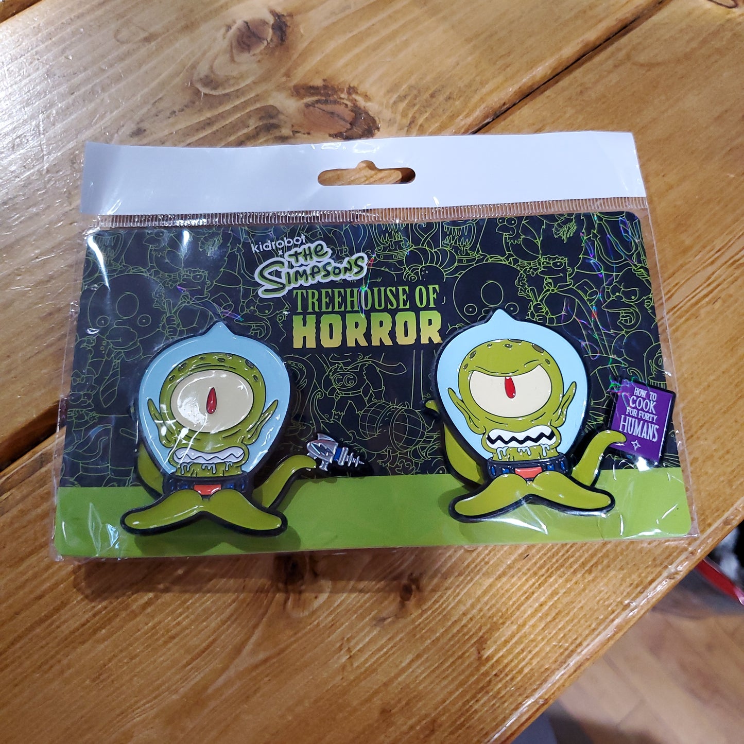 Simpsons: Treehouse of Horror Pin Set by Kidrobot