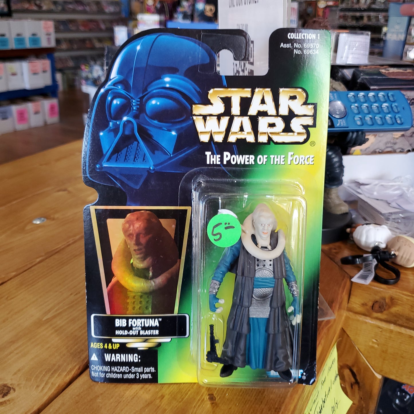 Star Wars: Power of the Force - Bib Fortuna - Hasbro Action Figure