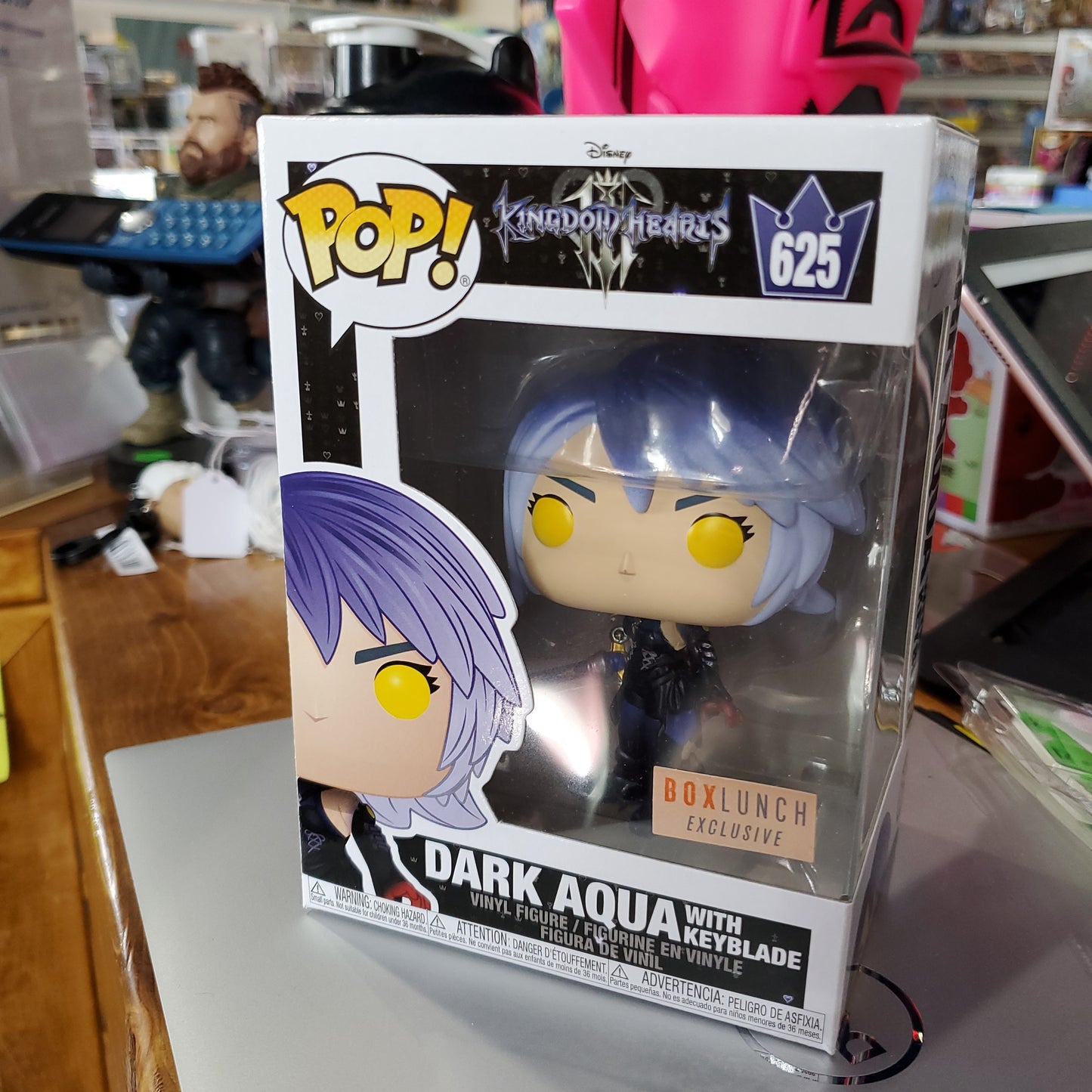 Disney Kingdom Hearts Dark Aqua exclusive Funko Pop! Vinyl Figure