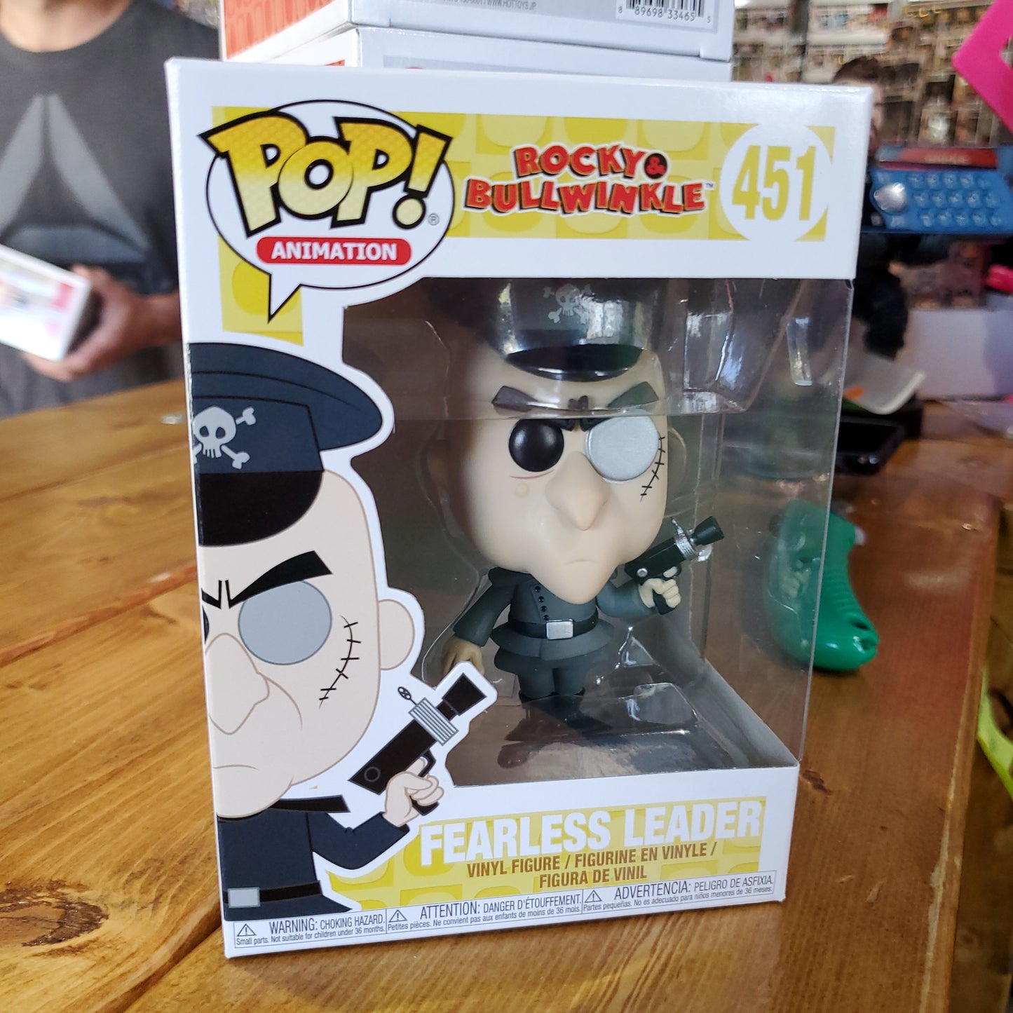 Bullwinkle and Rocky - Fearless Leader 451 - Funko Pop! Vinyl Figure (Cartoon)