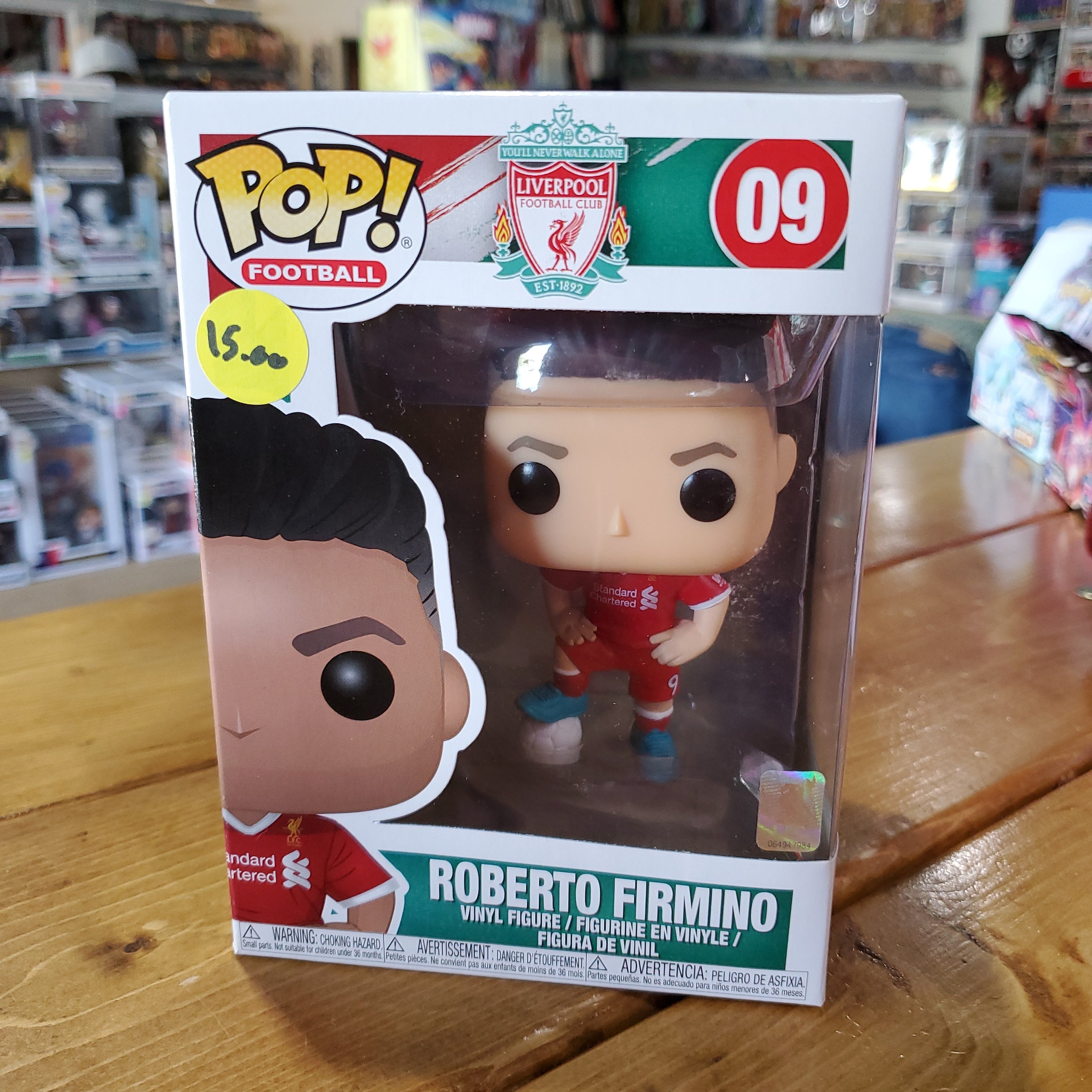 Sports Roberto Firmino Liverpool Soccer Funko Pop! Vinyl