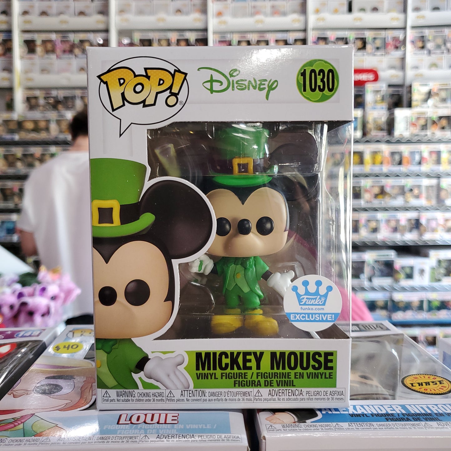 Disney - Irish Mickey Mouse #1030 - Exclusive Funko Pop! Vinyl Figure