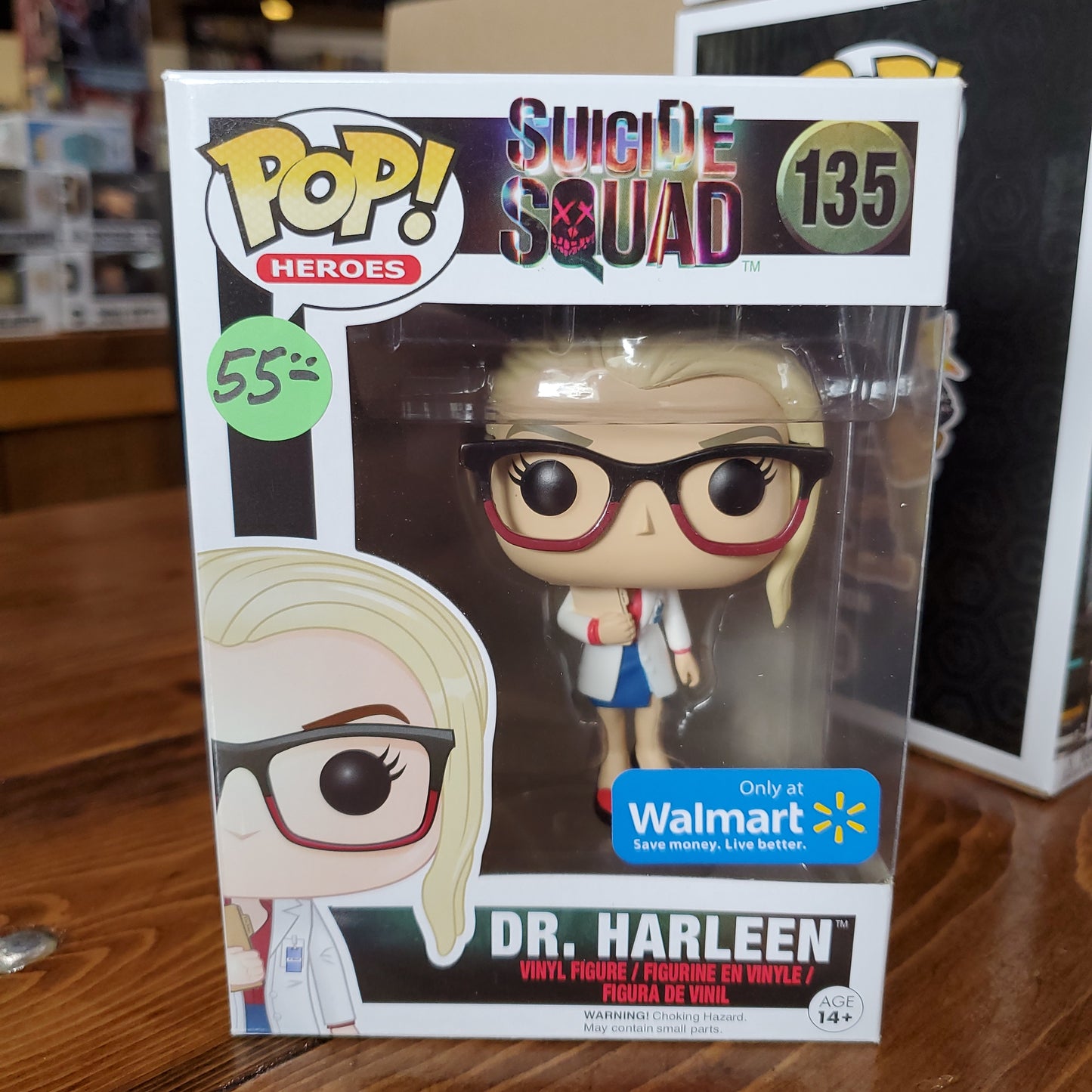 Suicide Squad Harley Quinn Dr Harleen #135 Funko Pop! Vinyl Figure 2020