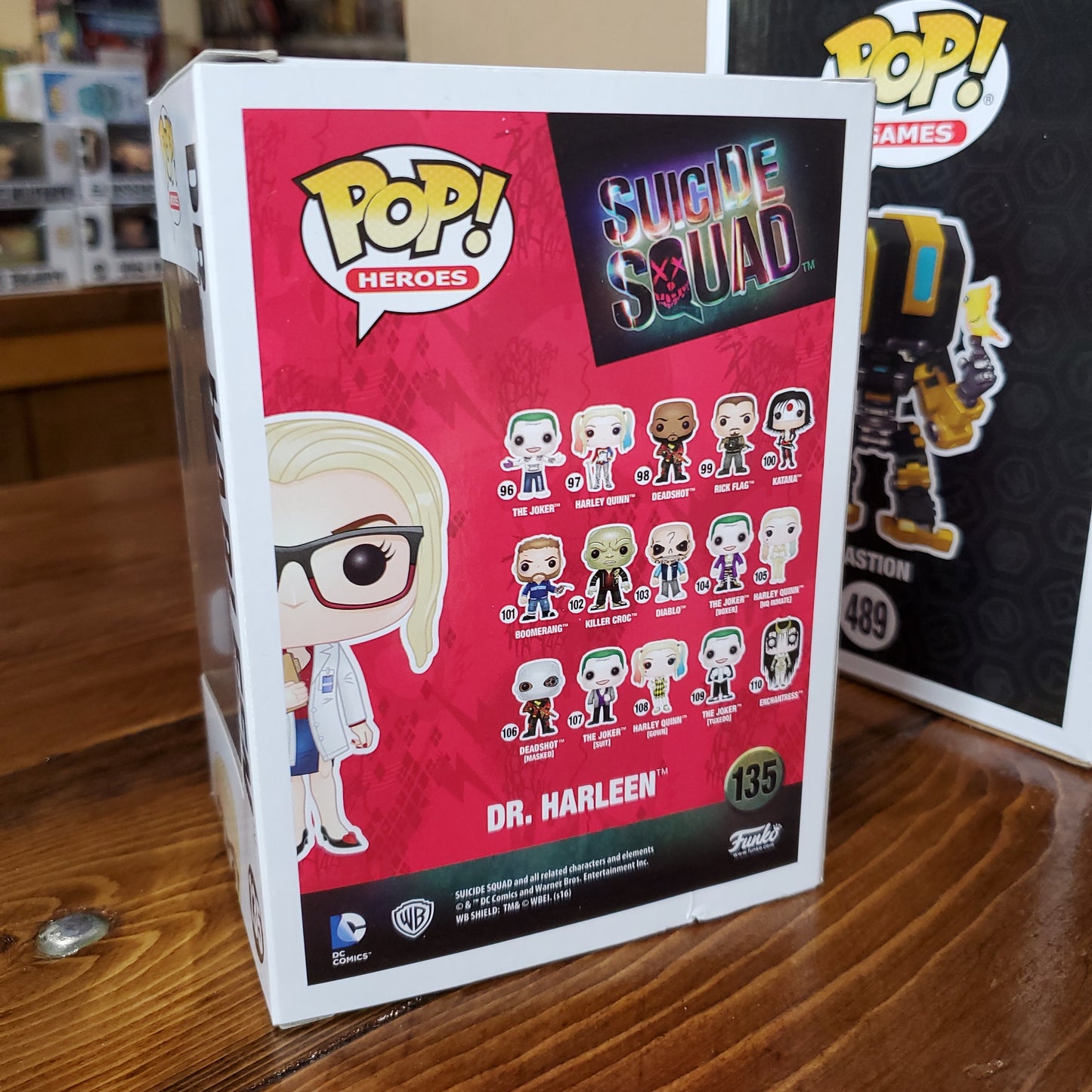Suicide Squad Harley Quinn Dr Harleen #135 Funko Pop! Vinyl Figure 2020