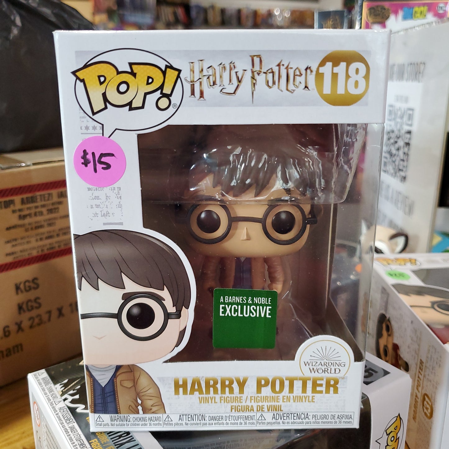 Harry Potter - Harry with Two Wands (Wizarding World) - Funko Pop! Vinyl Figure