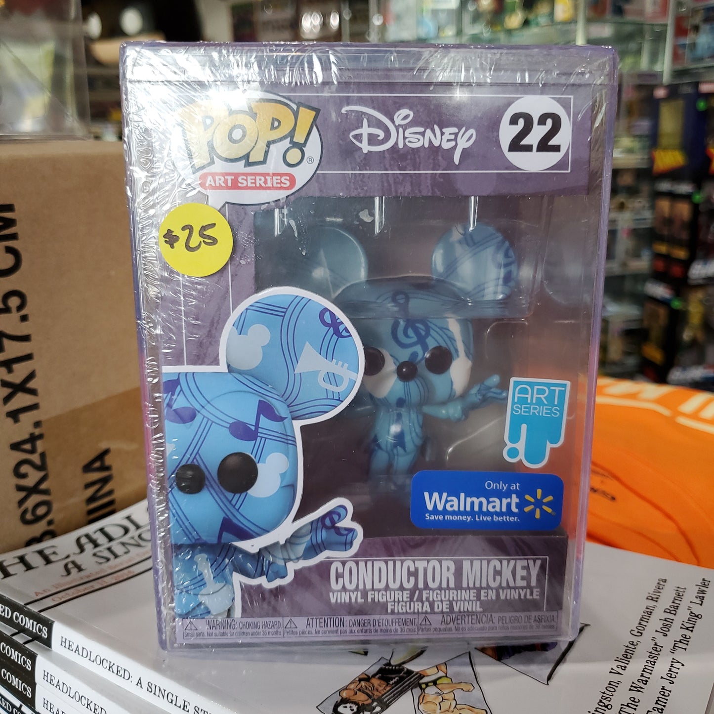 Disney - Conductor Mickey #22 (Artist Series) w/case - Funko Pop! Vinyl Figure