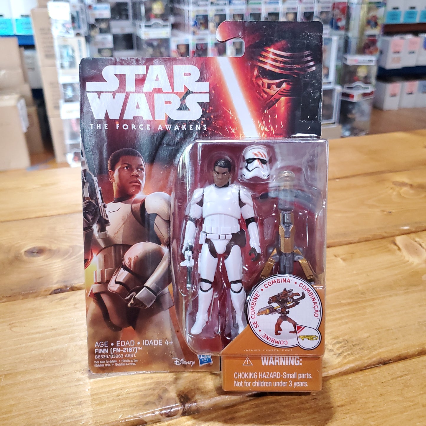 Star Wars: Force Awakens - Finn (FN-2187) - Hasbro Action Figure