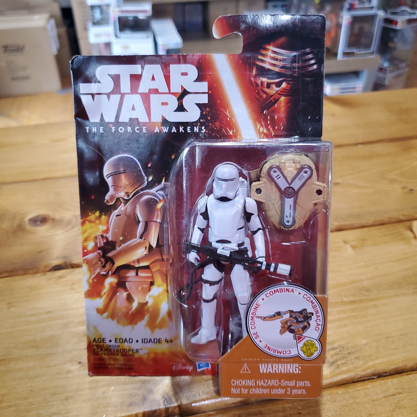 Star Wars: Force Awakens - First Order Flametrooper - Hasbro Action Figure