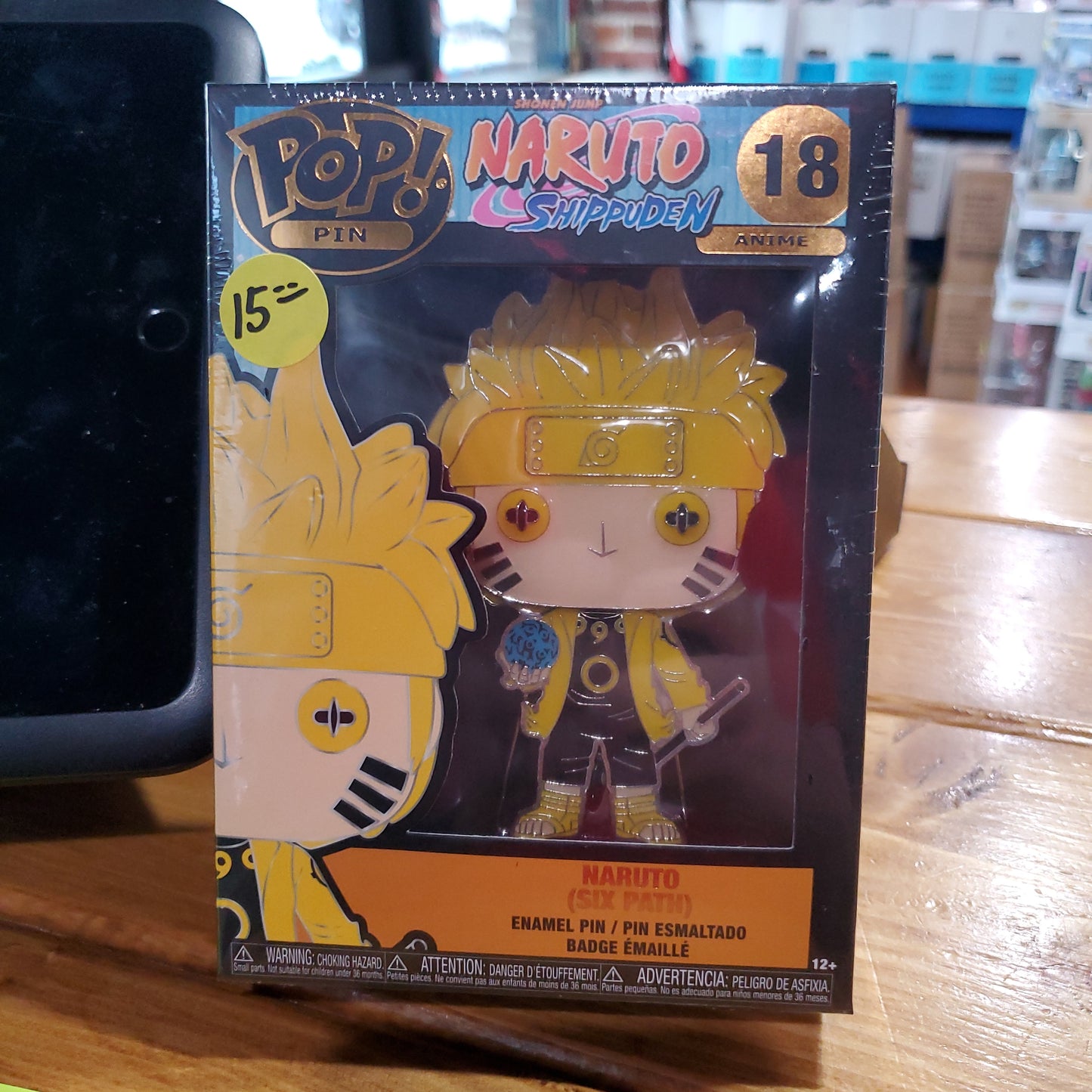 Naruto Shippuden - Naruto (Six Path) #18 - Funko Pop! Pins (anime)