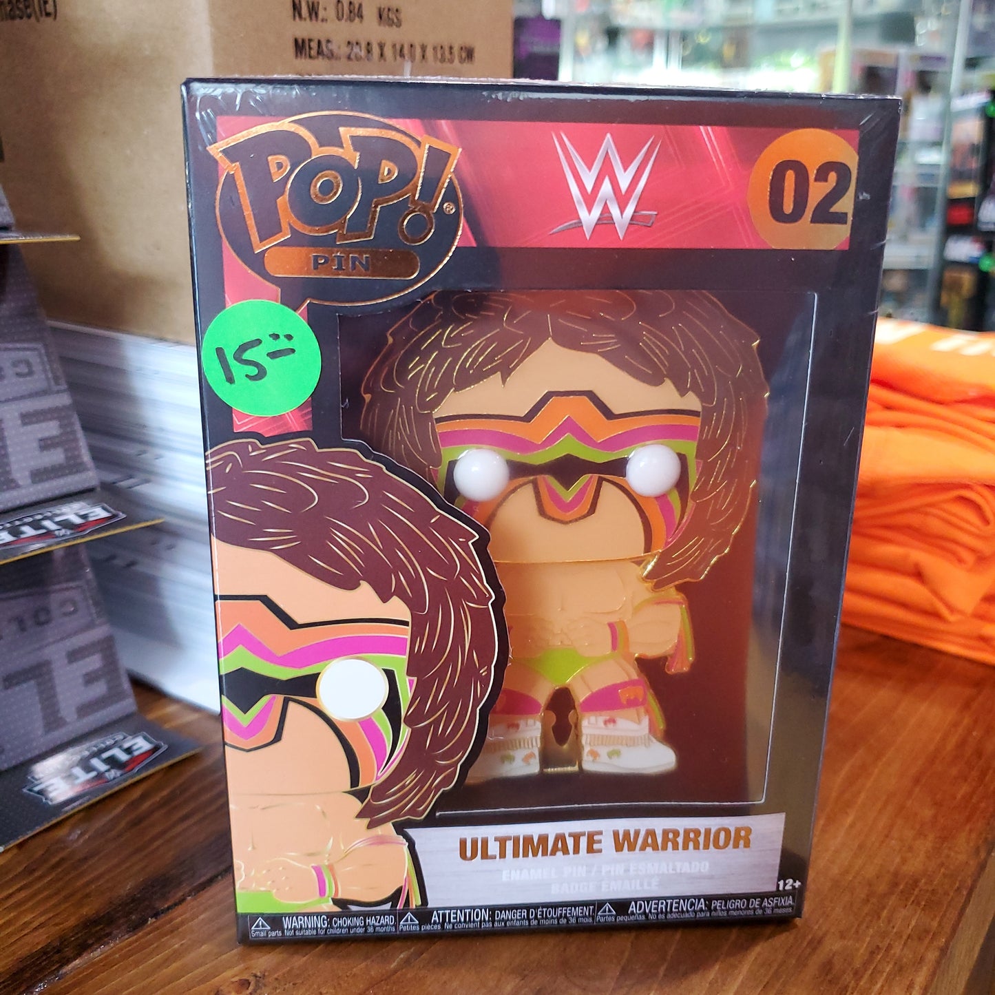 WWE - Ultimate Warrior 02 - Funko Pop! Pins (sports)