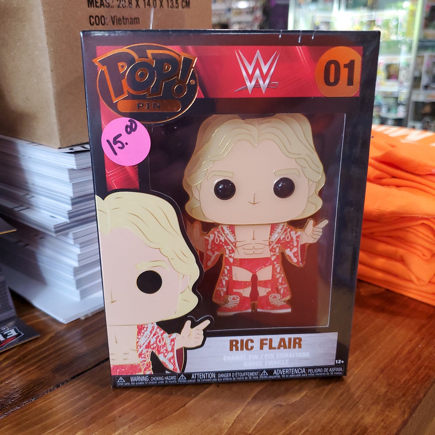 WWE - Ric Flair 01 - Funko Pop! Pins (sports)