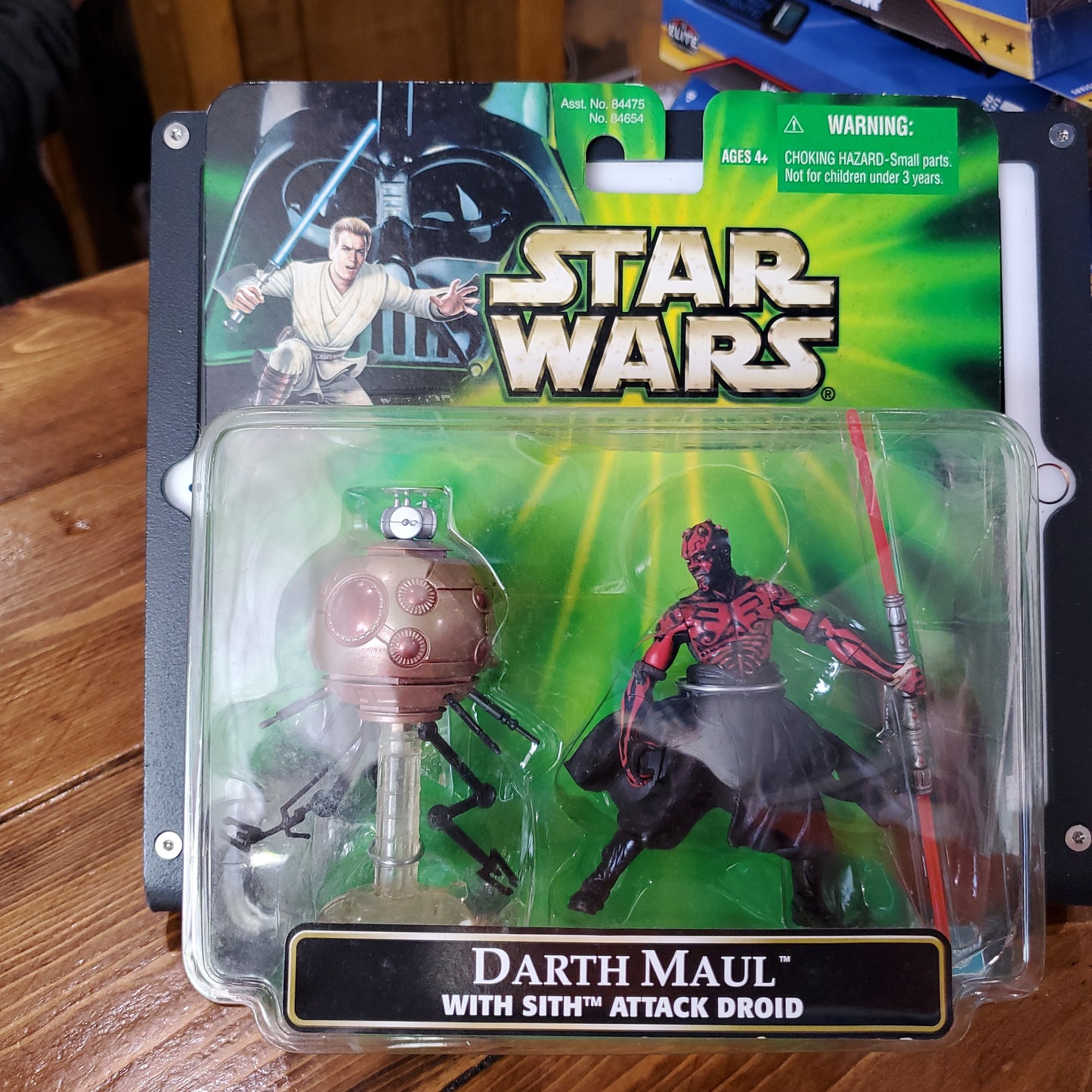 Star Wars: Power of the Force - Darth Maul with attack droid - Hasbro Action Figure