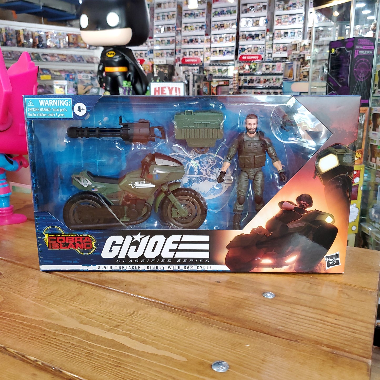 G.I. Joe Classified Series - Breaker with Ram Cycle - Hasbro Action Figure