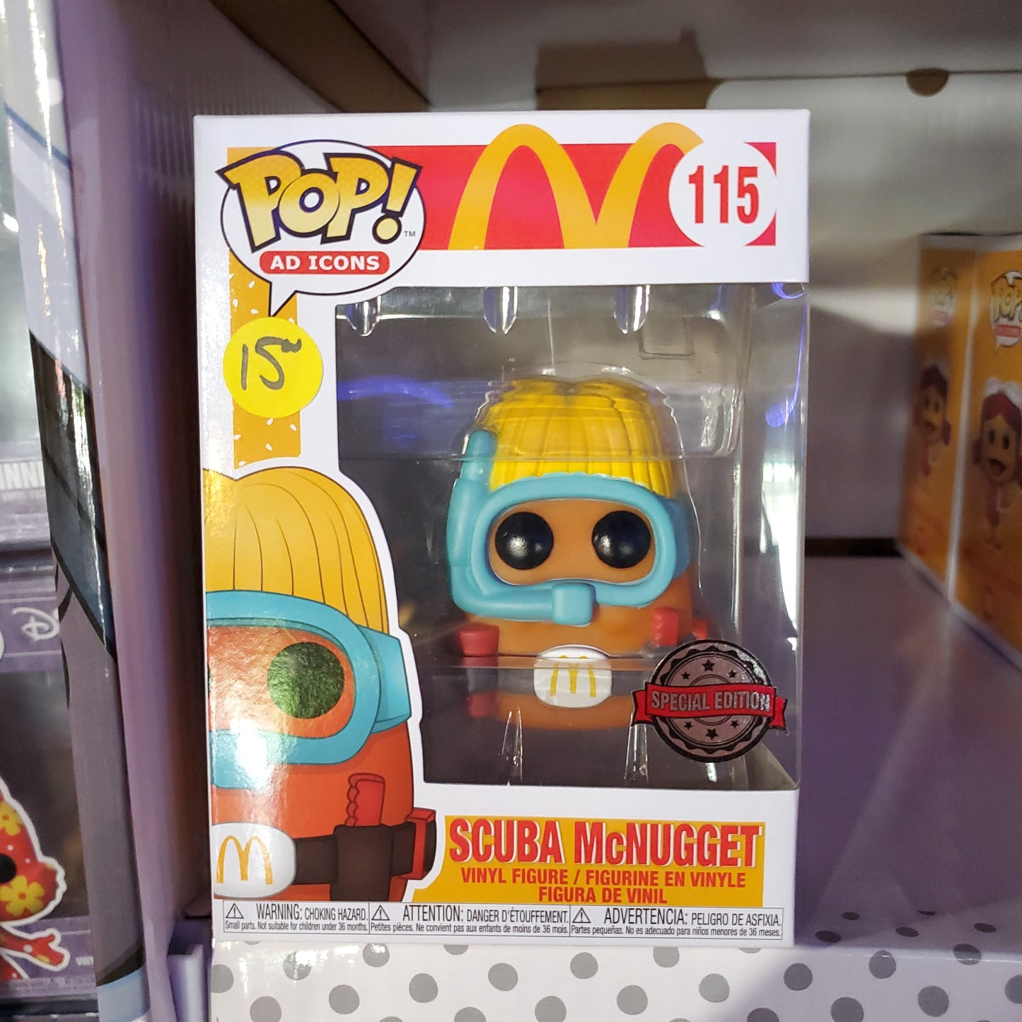 Ad Icons McDonalds Scuba McNugget exclusive Funko Pop! Vinyl figure