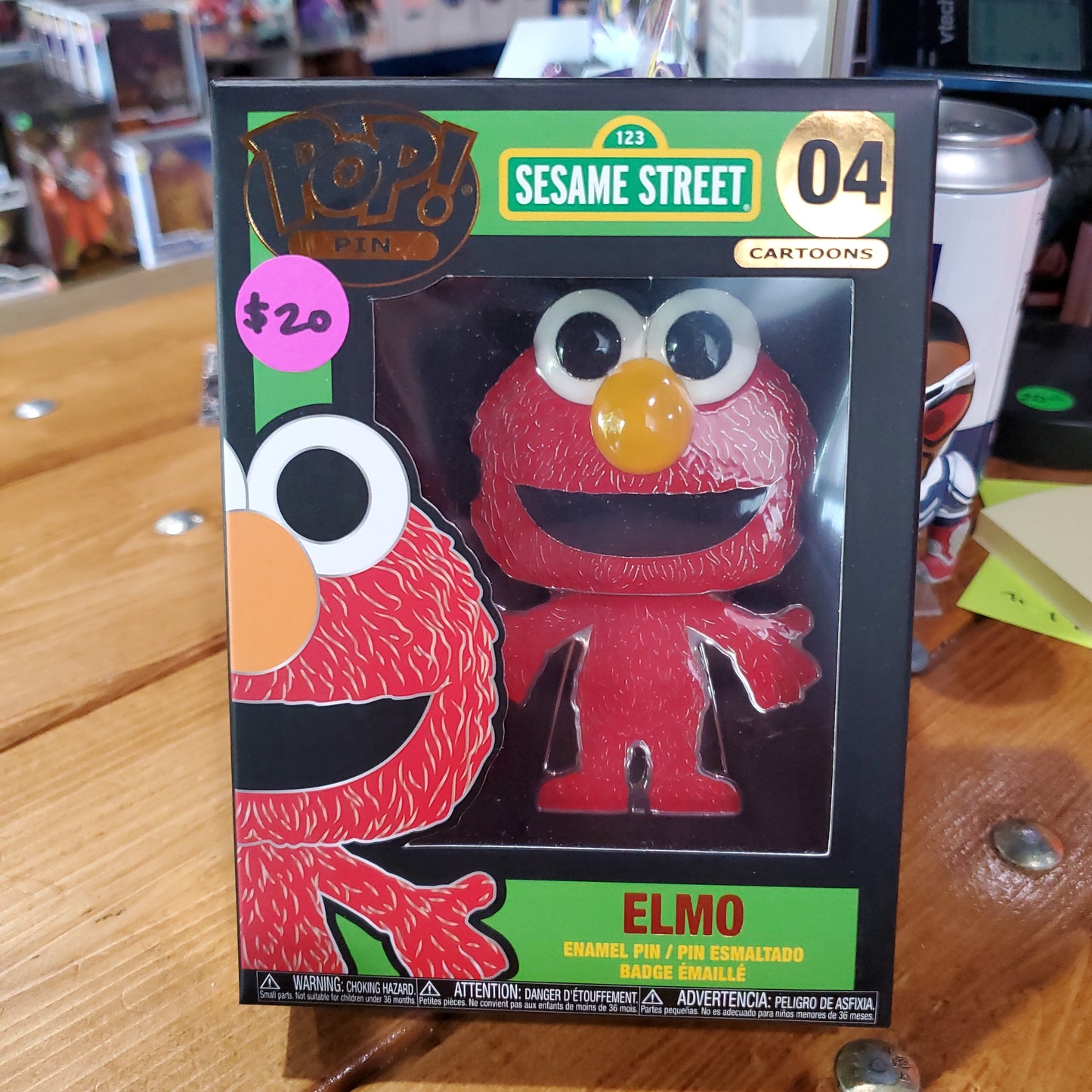 Sesame Street - Elmo 04 - Funko Pop! Pins (cartoon)