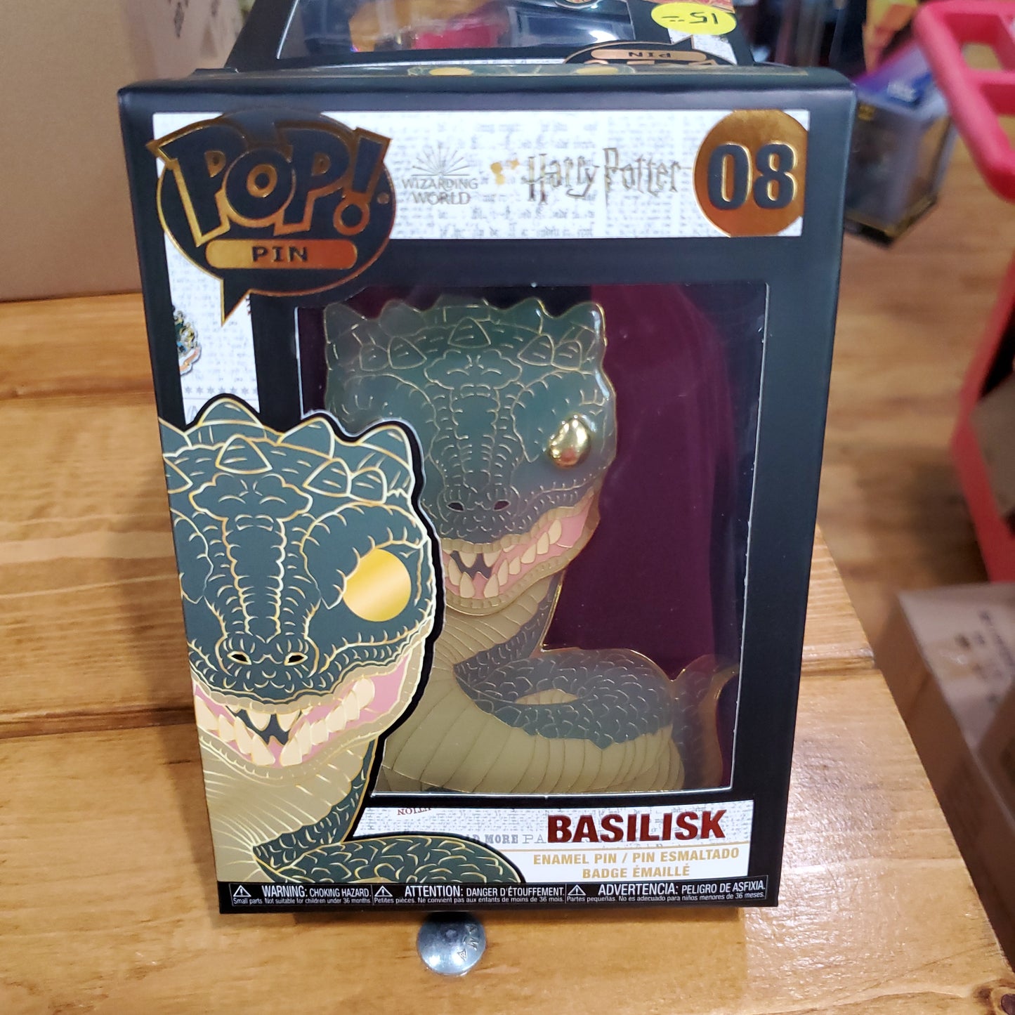 Harry Potter - Basilisk #08 - Funko Pop! Pin