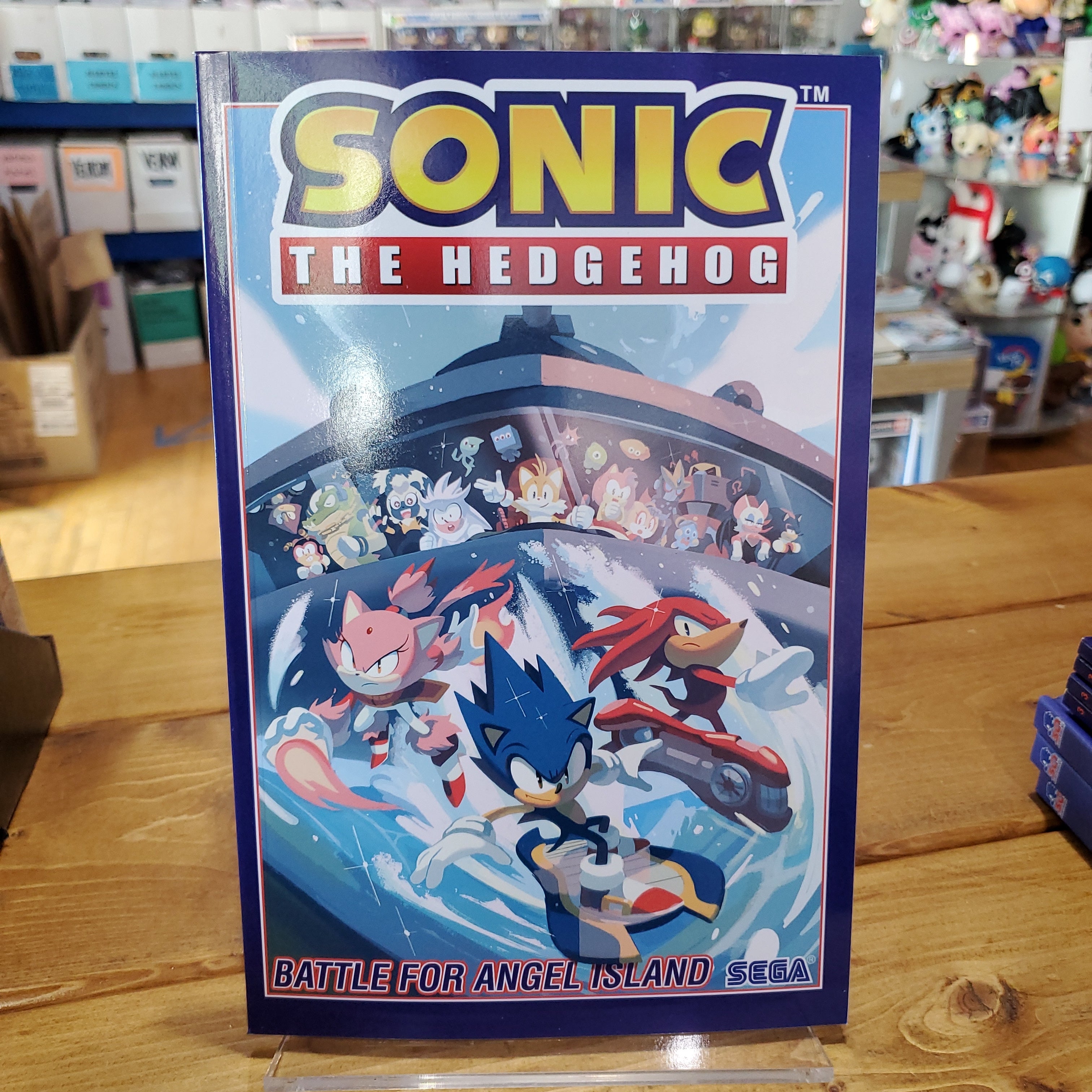 Sonic the Hedgehog (IDW): The Battle for Angel Island Arc / Recap - TV  Tropes