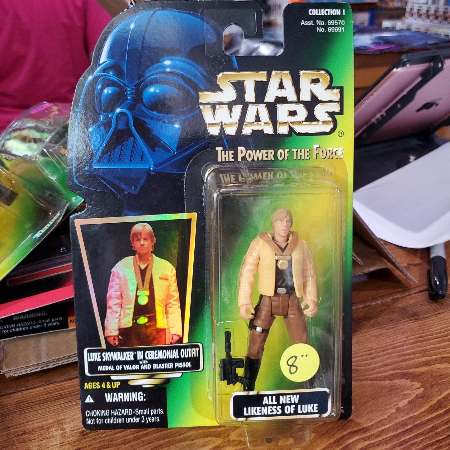 Star Wars: Power of the Force - Luke in Ceremonial Outfit - Hasbro Action Figure