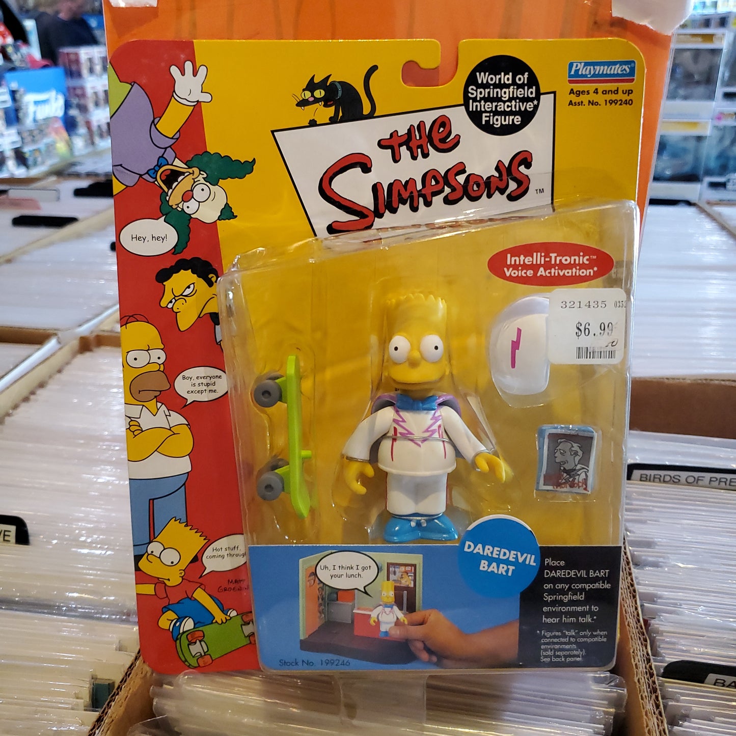 The Simpsons - Daredevil Bart - Playmates Action Figure