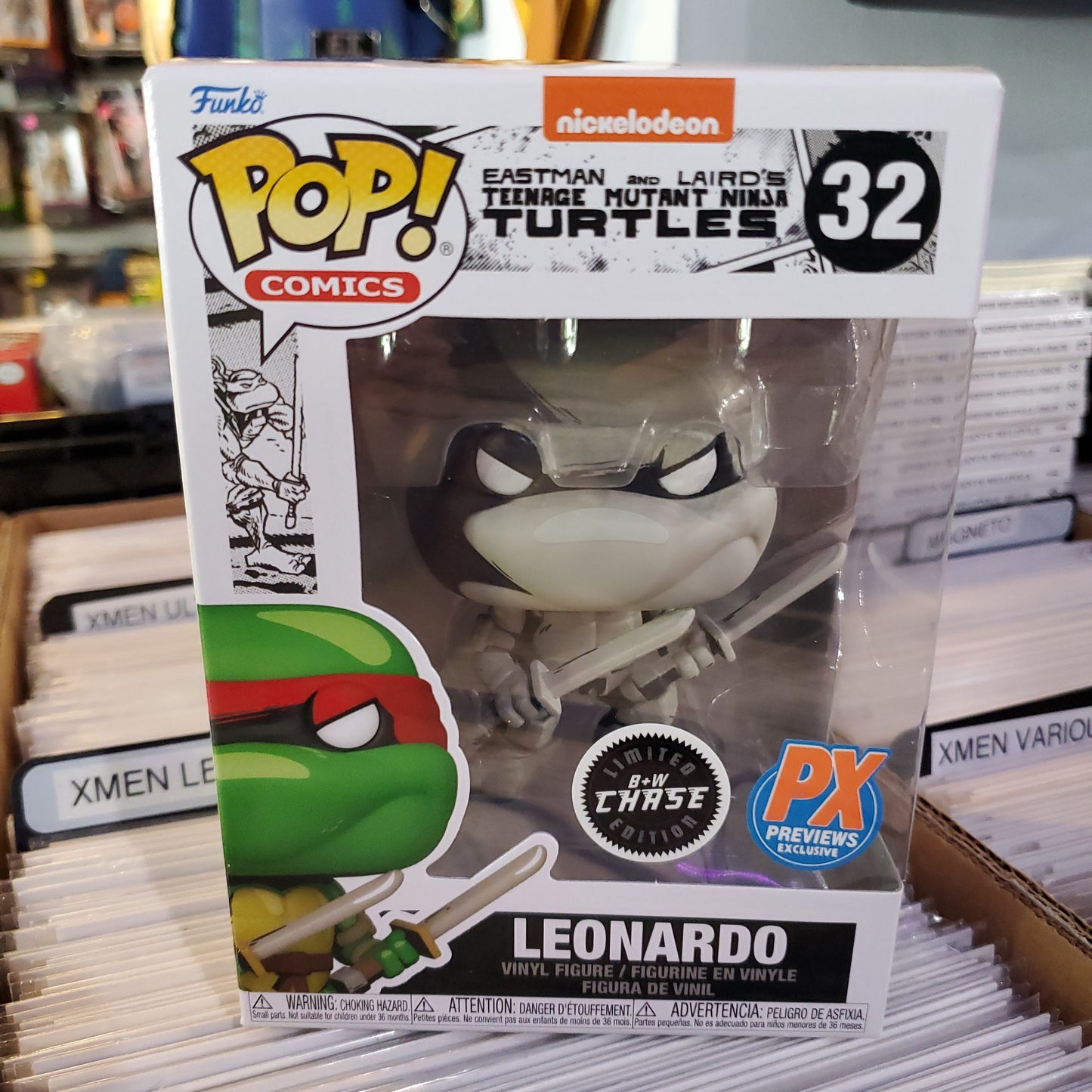 TMNT Origins - Leonardo #32 - Exclusive Funko Pop! Vinyl Figure (Cartoon)