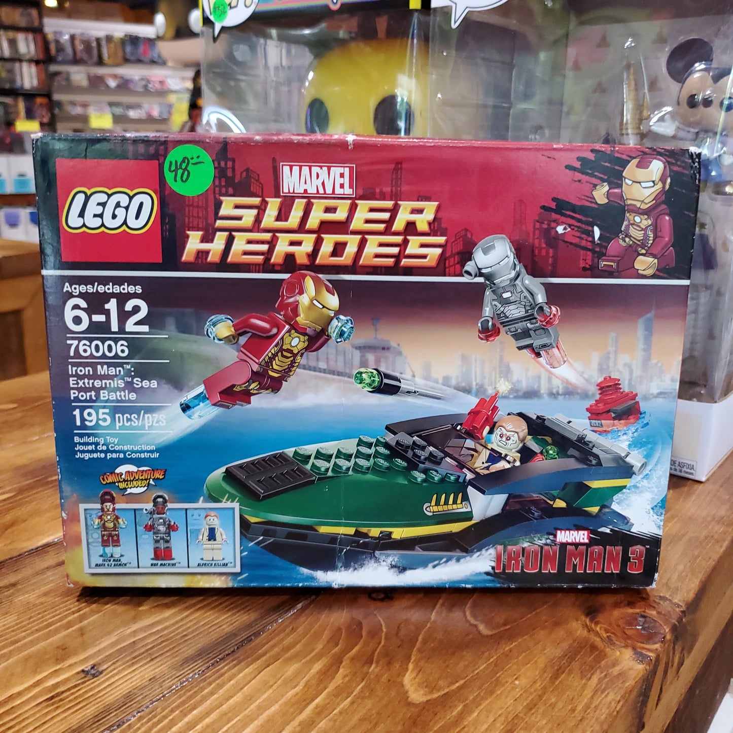 LEGO Marvel Super Heroes - Iron Man Extremis Sea Port Battle 76006