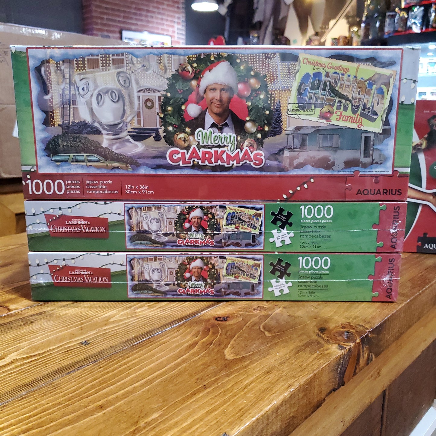 National Lampoon's Christmas Vacation - Merry Clarkmas - 1000 Piece Jigsaw Puzzle