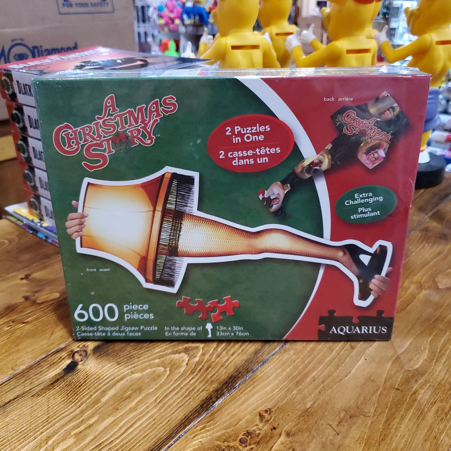 A Christmas Story Dual-Sided 600 Piece Jigsaw Puzzle (movies)