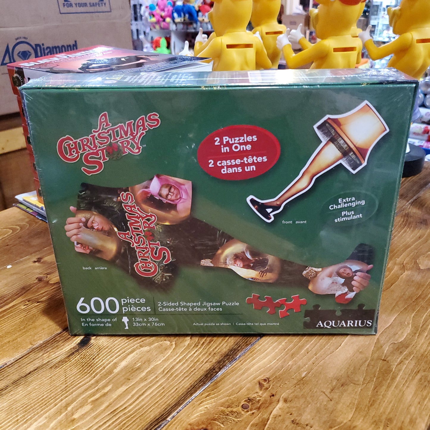 A Christmas Story Dual-Sided 600 Piece Jigsaw Puzzle (movies)