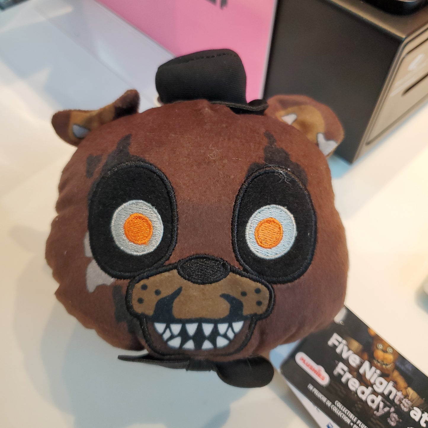 FNAF - Freddy 4" Reversible Plush Head by Funko