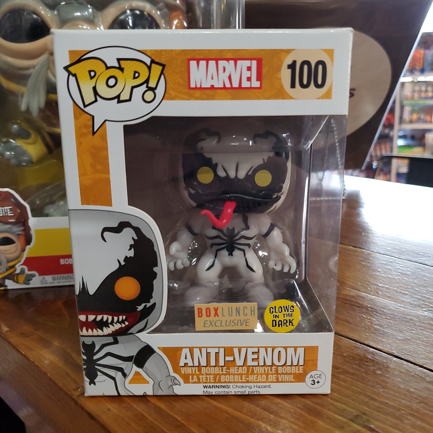 Marvel - Anti-Venom #100 GITD - Exclusive Funko Pop! Vinyl Figure