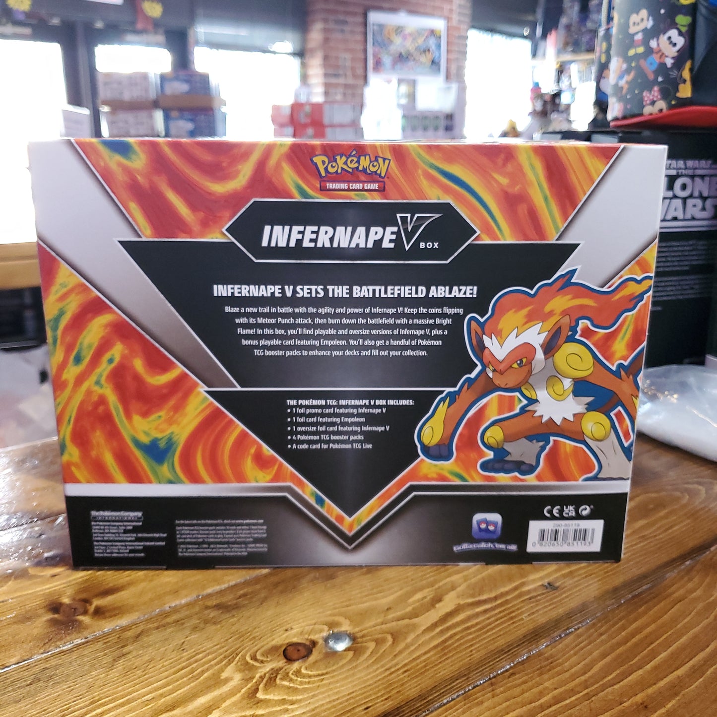 Pokemon Trading Card Game - Infernape V Box