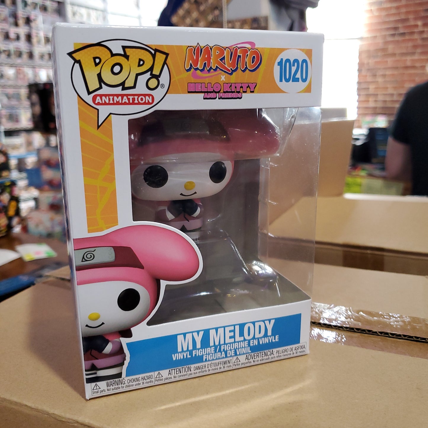 Naruto x Hello Kitty and Friends - My Melody #1020 - Funko Pop Vinyl Figure (cartoon)