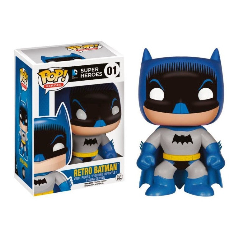 Batman Retro Exclusive Funko Pop vinyl Figure DC Comics