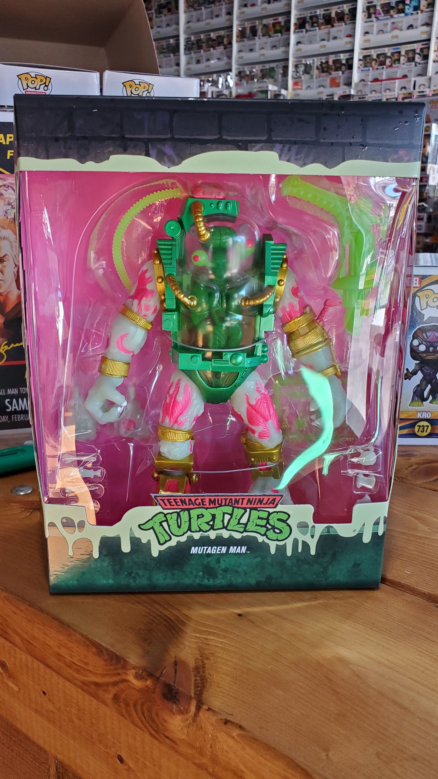 Mutagen Man GITD - Teenage Mutant Ninja Turtles - Super 7